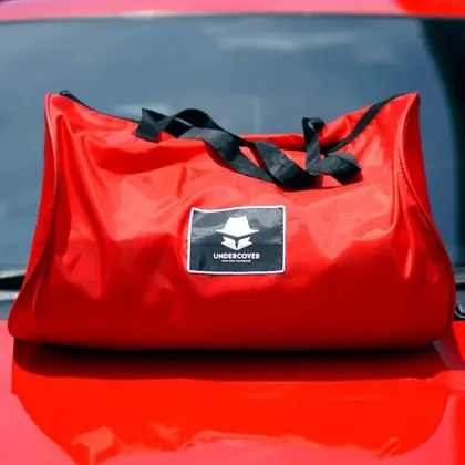 Tas penyimpanan cover mobil