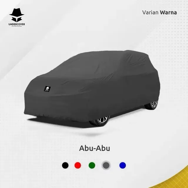 Cover Reguler warna abu-abu